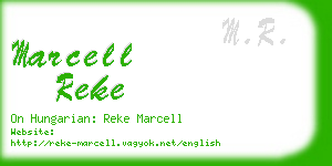 marcell reke business card
